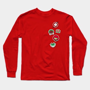 Space pins Long Sleeve T-Shirt